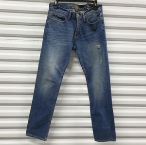 American Eagle Core Flex Jeans Mens Size 28x30 Slim Fit Denim Light Wash